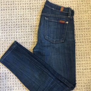 7 for all mankind slim cigarette jeans